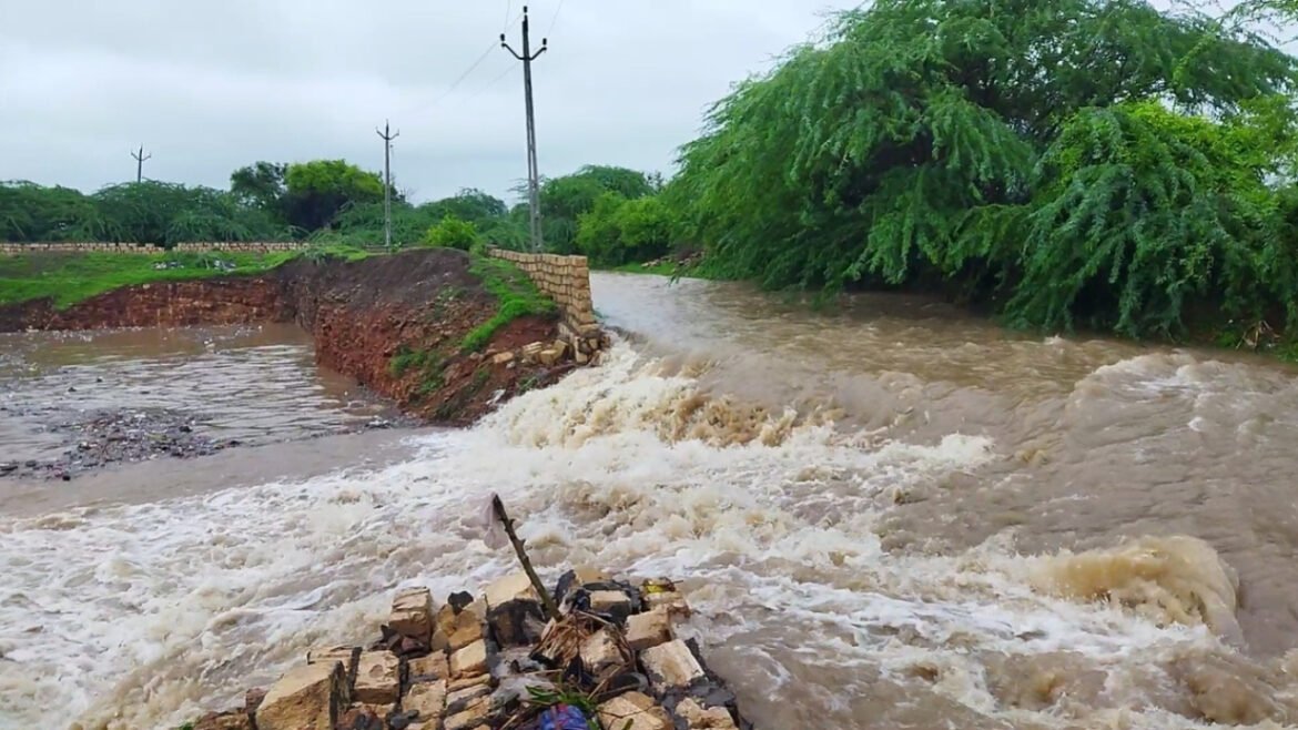 Heavy rainfall in South Gujarat, News Inside