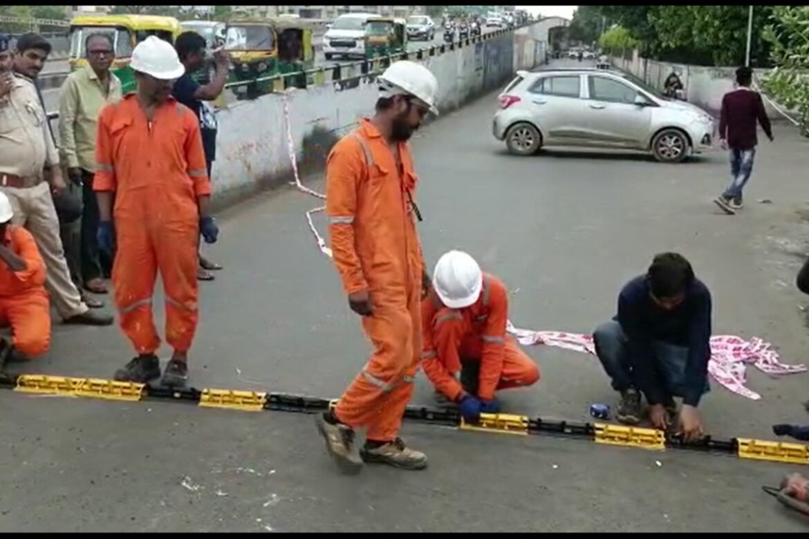 Spike speed bump in Ahmedabad, News Inside