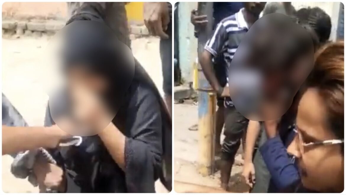 Hindu Boy and Muslim Girl abused and beaten by crowd in Ahmedabad, News Inside