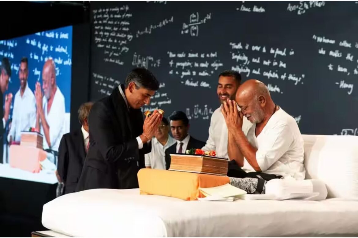 British PM Rushi Sunak at Ram Katha, News Inside