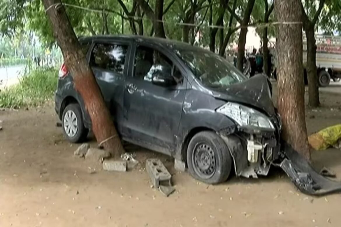 Gandhinagar car accident, News Inside