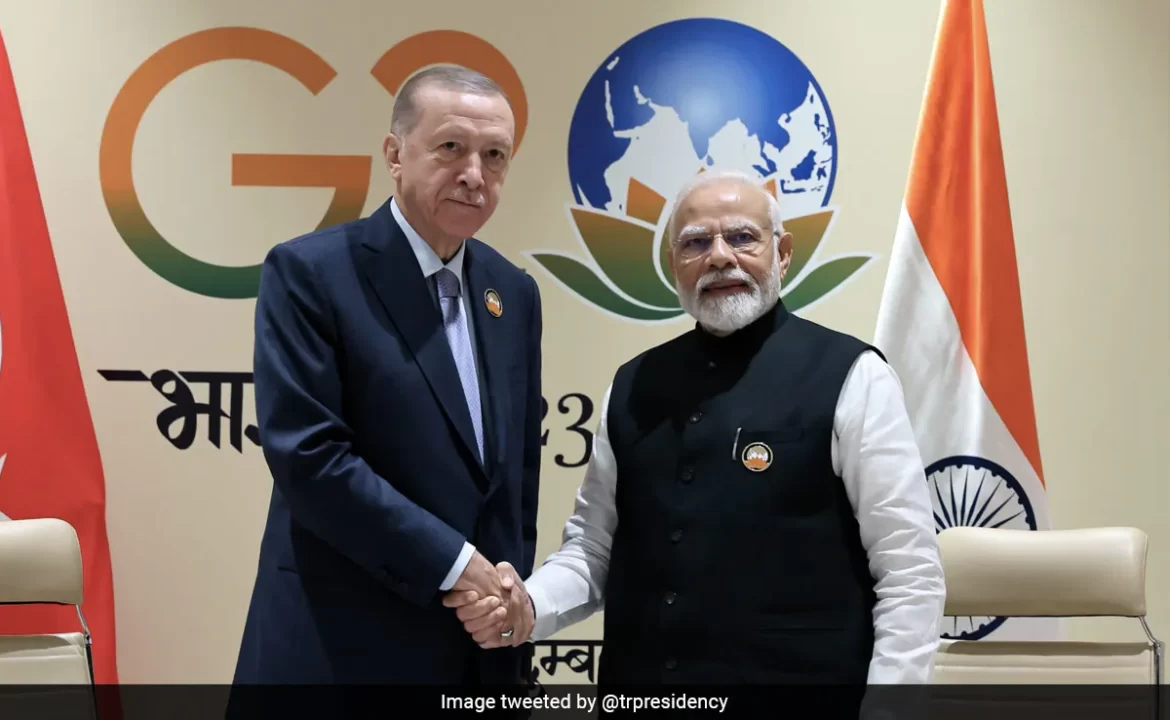 turkey president Recep Tayyip Erdogan in G20 summit in Delhi, News Inside
