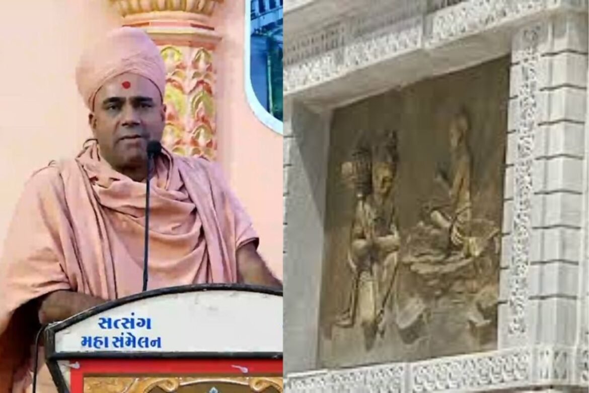 Nautham Swami of Vadtaldham vindicates Hanumanji murals, News Inside