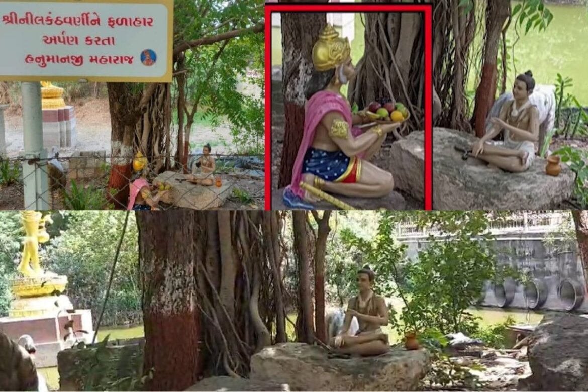 the Hanuman idol was removed from the Kundal Swaminarayan temple, News Inside